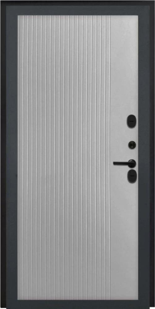 Входная дверь ДвериПРО Квадро ФЛ-790 Velutto Grigio DPRO196824 внутренняя сторона