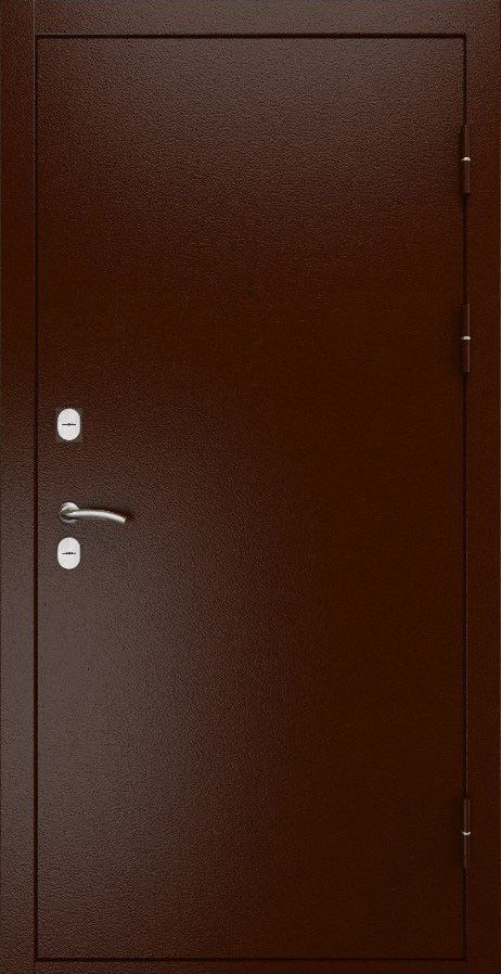 Входная дверь ДвериПРО L Термо Без фрезеровки Дуб пацифик горизонт DPRO196735 внешняя сторона